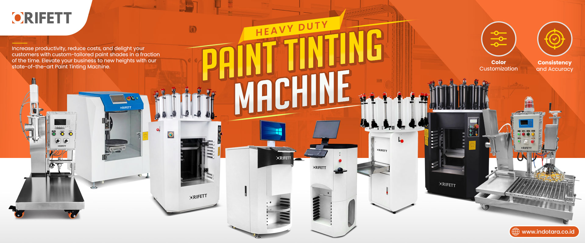 Jual ORIFETT Paint Tinting Equipment