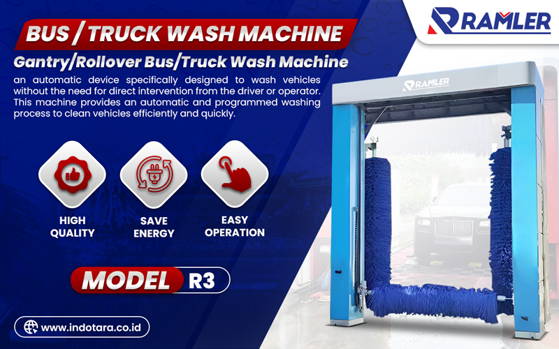 Jual Ramler Bus/Truck Wash Machine