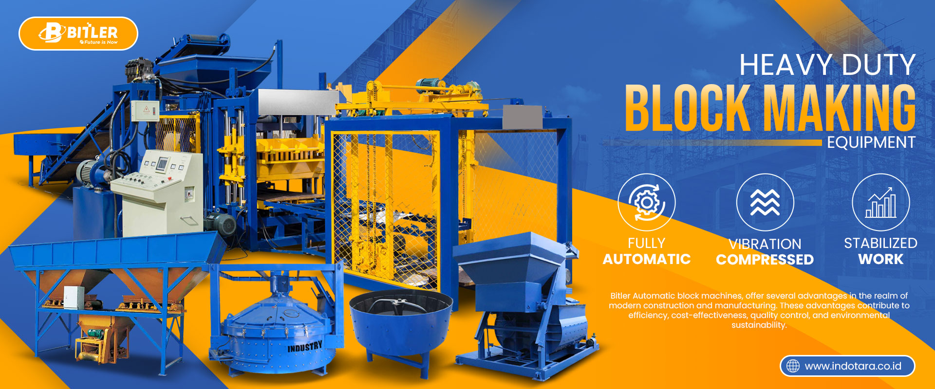 Jual Bitler Block Making Equipment