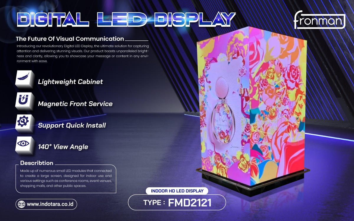 Jual HD LED Screen, Jual Indoor Front Service LED Display, Jual Digital LED Display Berkualitas