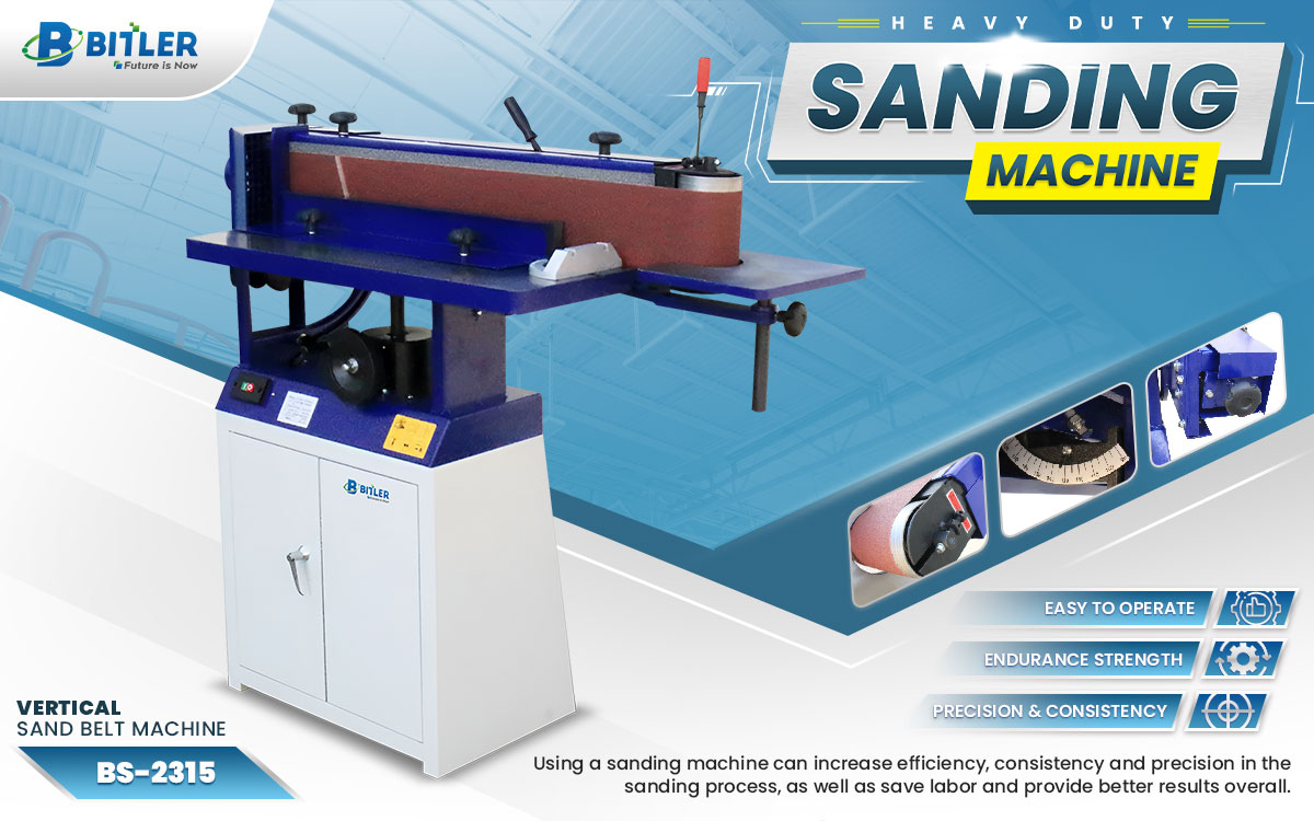 Jual Bitler Vertical Sand Belt Machine Berkualitas