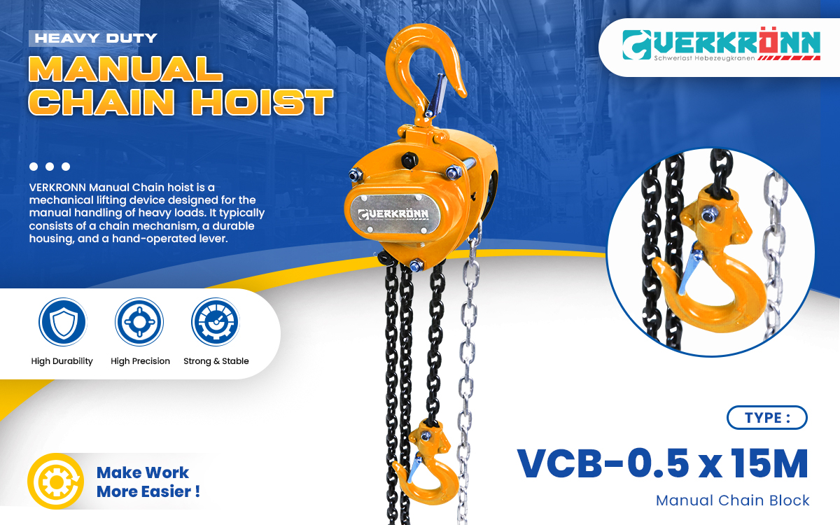 Jual VERKRONN Manual Chain Hoist Berkualitas