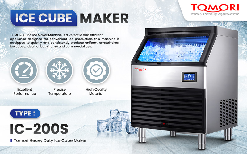 Tomori Commercial Ice Cube Machine