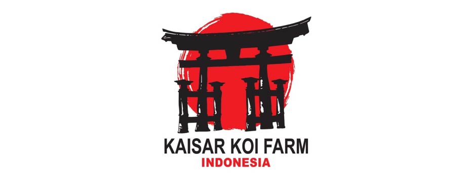 Project Reference Logo Kaisar KOI Farm Indonesia