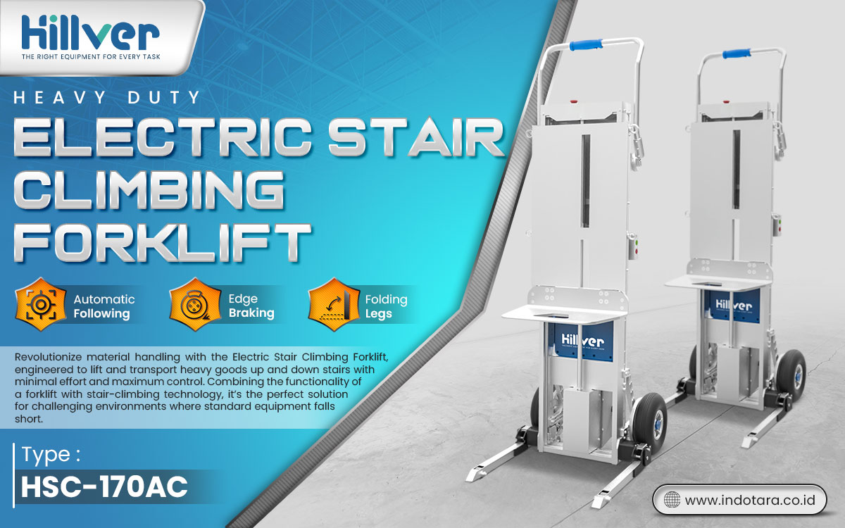Jual Hillver Stair Climber Electric Stair Climbing Forklift