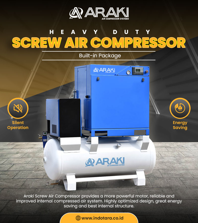 Jual Screw Air Compressor dengan harga murah