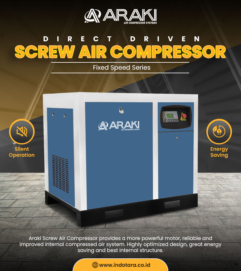 Jual Screw Air Compressor dengan harga murah
