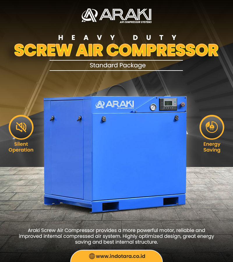 Jual Screw Air Compressor dengan harga murah