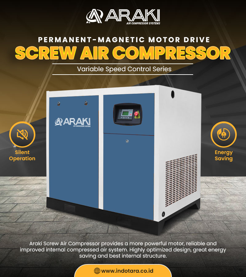 Jual Screw Air Compressor dengan harga murah