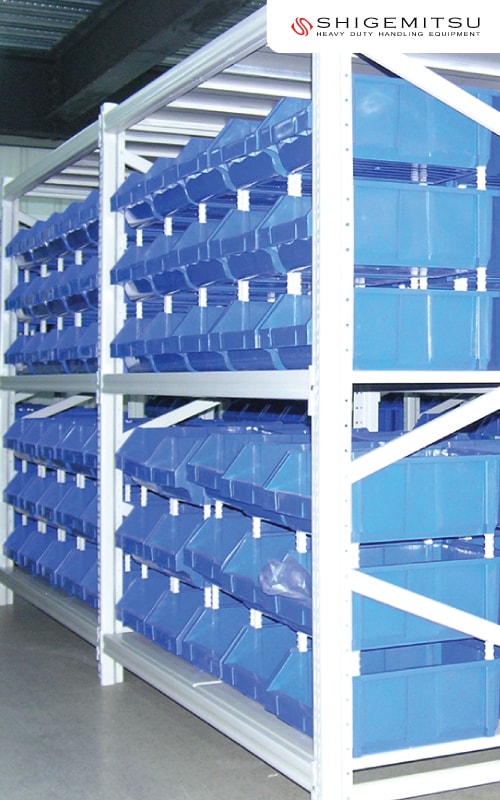 Auto Part Shelving Racking System