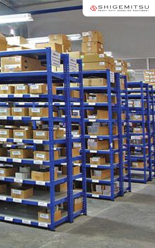 Auto Part Shelving Racking System