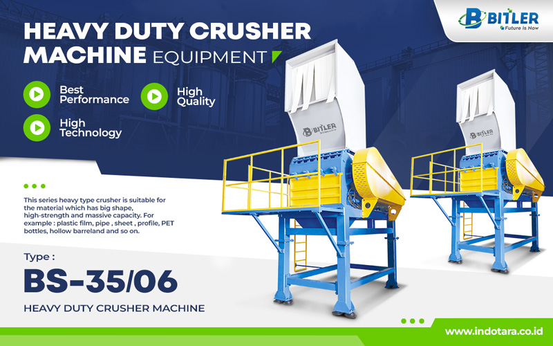 Jual Bitler Heavy Duty Crusher Machine