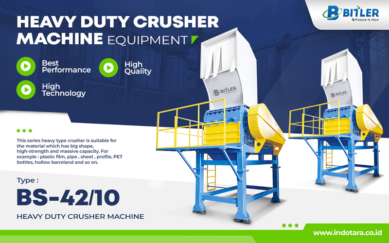Jual Bitler Heavy Duty Crusher Machine