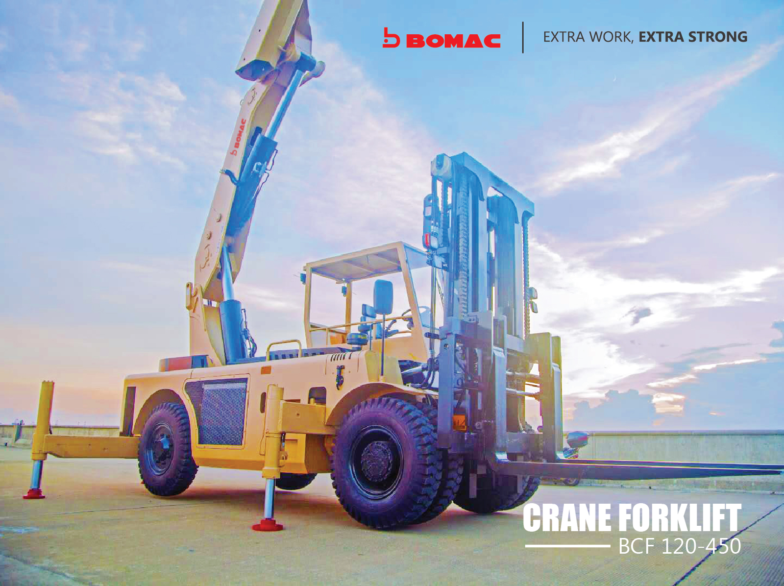 Jual crane forklift, Harga crane forklift, crane forklift murah