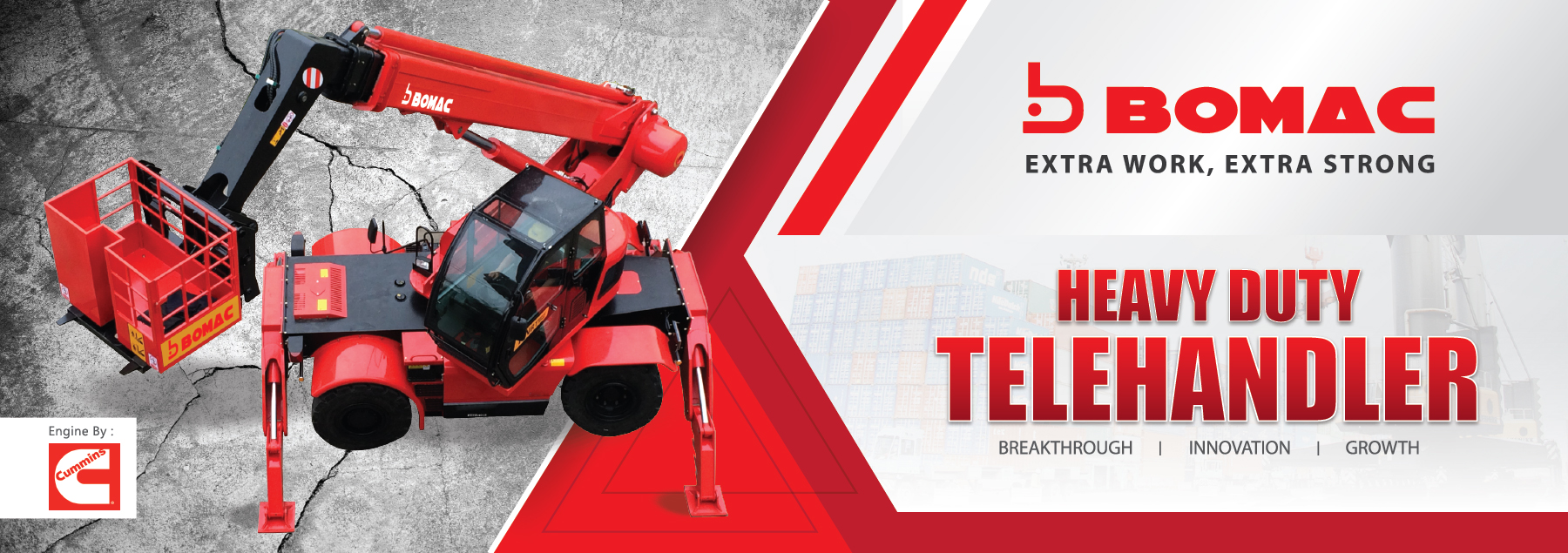 Jual Telehandler, Harga Telehandler, Heavy Duty Telehandler