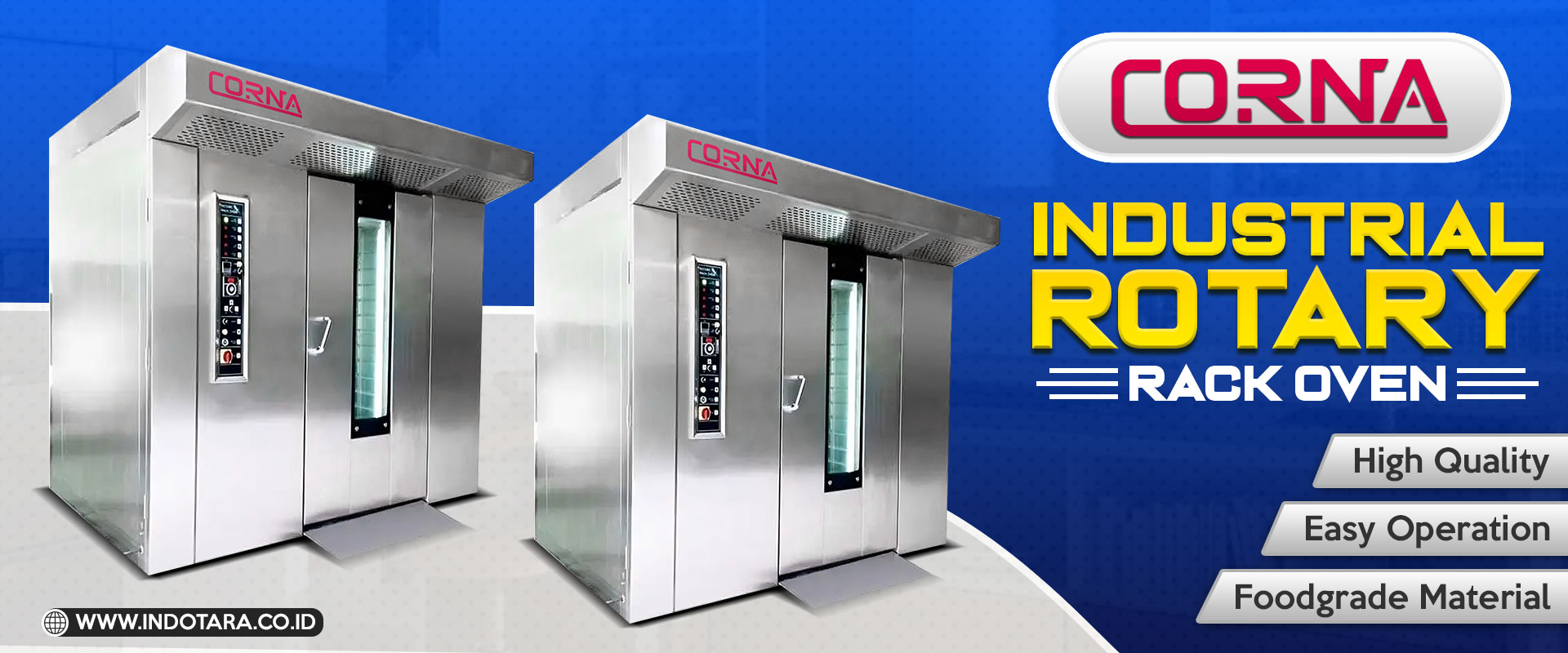 Jual Industrial Rotary Rack Oven
