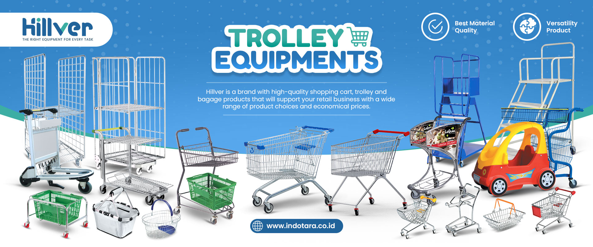 Hillver Shopping Trolley Equipments