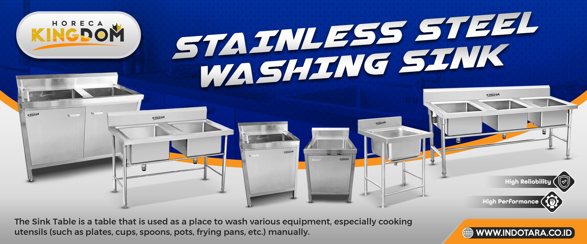 Jual Stainless Steel Washing Sink