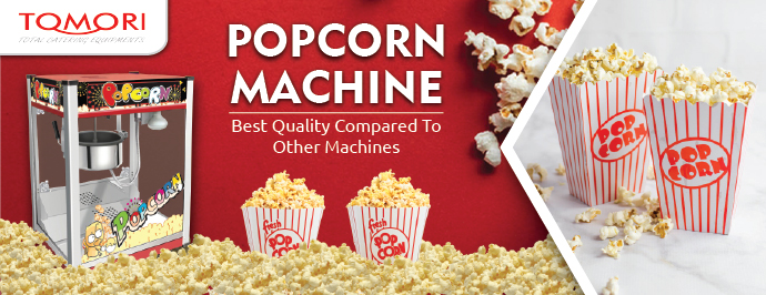 Banner popcorn machine