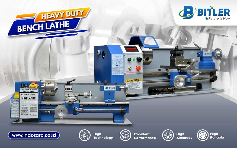 Jual Bitler Bench Lathe Machine