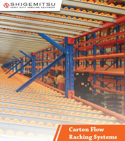 jual Carton Flow Racking Systems