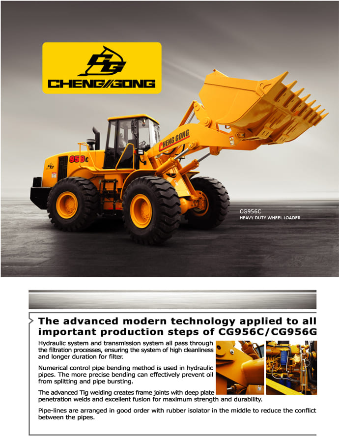 CG Wheel Loader CG956C Spec