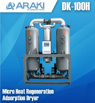 jual kompresor araki desiccant air dryer