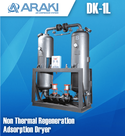 jual kompresor araki desiccant air dryer