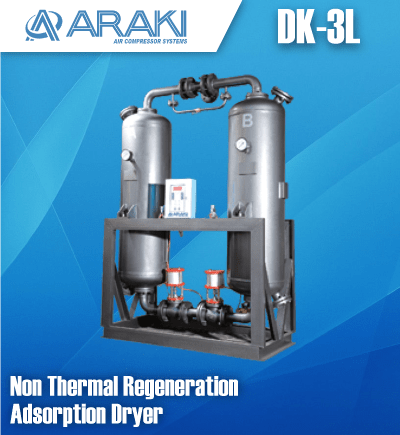 jual kompresor araki desiccant air dryer