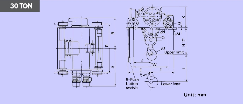 Jual Hitachi Hoist Murah, Jual Electric Chain Hoist, Jual Wire Rope Hoist