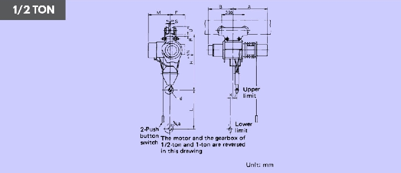 Jual Hitachi Hoist Murah, Jual Electric Chain Hoist, Jual Wire Rope Hoist