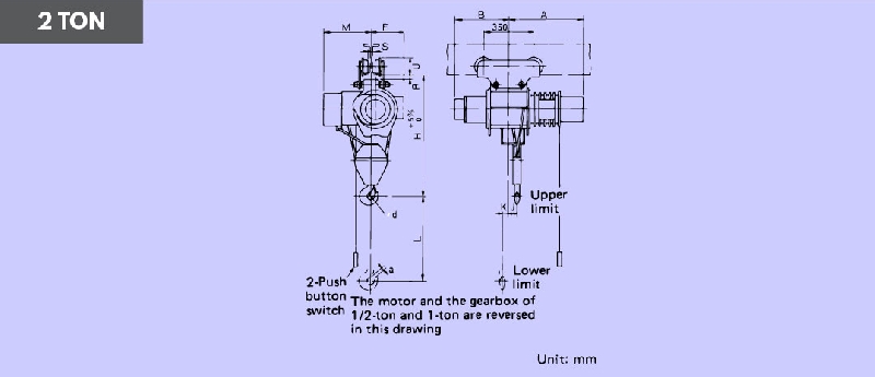 Jual Hitachi Hoist Murah, Jual Electric Chain Hoist, Jual Wire Rope Hoist