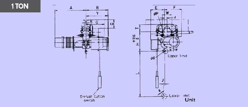 Jual Hitachi Hoist Murah, Jual Electric Chain Hoist, Jual Wire Rope Hoist