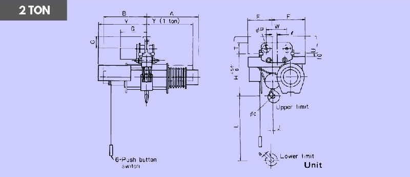 Jual Hitachi Hoist Murah, Jual Electric Chain Hoist, Jual Wire Rope Hoist