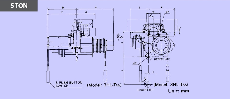 Jual Hitachi Hoist Murah, Jual Electric Chain Hoist, Jual Wire Rope Hoist