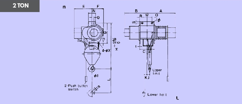 Jual Hitachi Hoist Murah, Jual Electric Chain Hoist, Jual Wire Rope Hoist