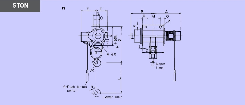 Jual Hitachi Hoist Murah, Jual Electric Chain Hoist, Jual Wire Rope Hoist