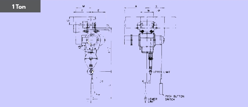 Jual Hitachi Hoist Murah, Jual Electric Chain Hoist, Jual Wire Rope Hoist