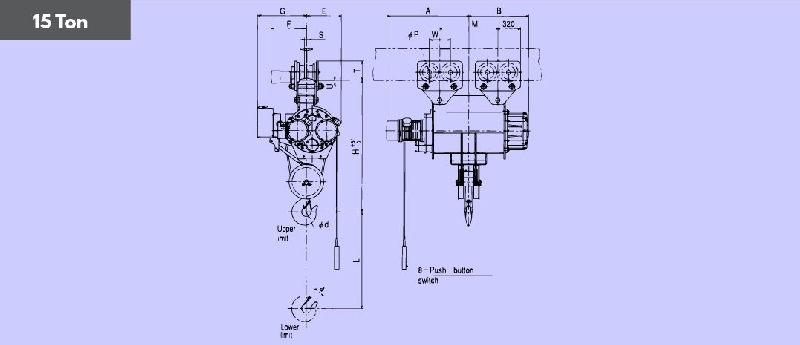 Jual Hitachi Hoist Murah, Jual Electric Chain Hoist, Jual Wire Rope Hoist