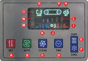 Tomori ice Cream machine display & control