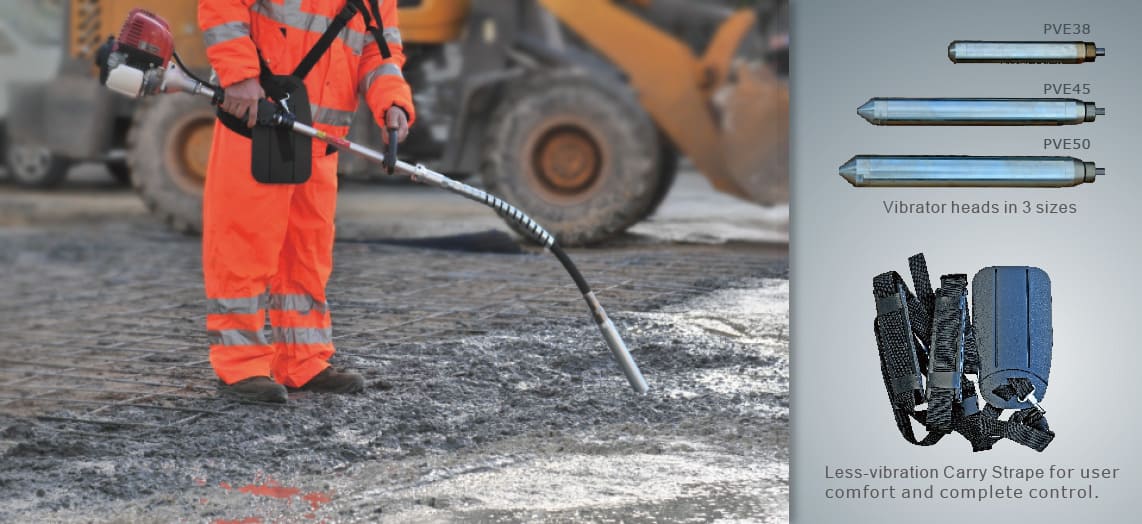 Portable Petrol Concrete Vibrator