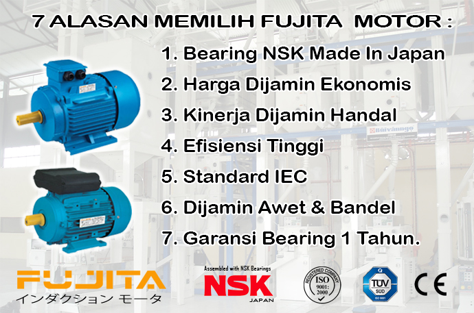 Alasan Memilih Fujita Electric Motor