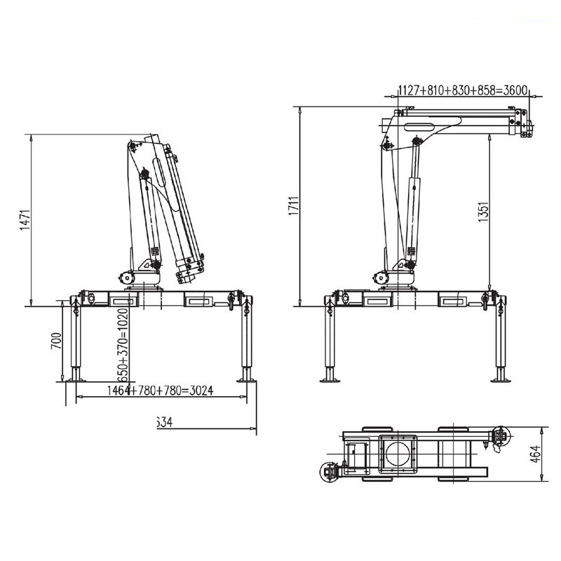 Gerco Pickup Crane