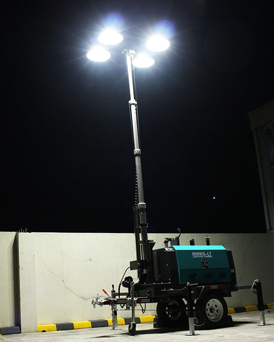 Jual Lighting Tower Murah, Mobile Lighting Tower, Harga Lighting Tower