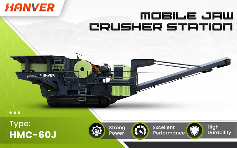 J Series Mobile Jaw Crusher Station