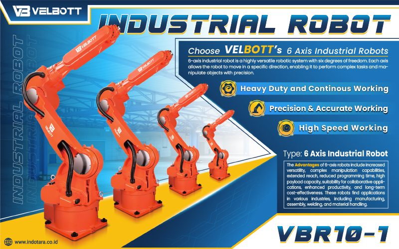 6 Axis Industrial Robot VBR10-1