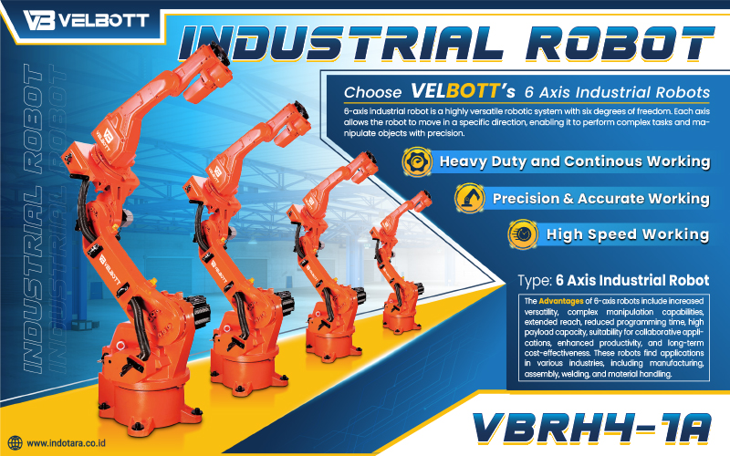 6 Axis Industrial Robot VBRH4-1A