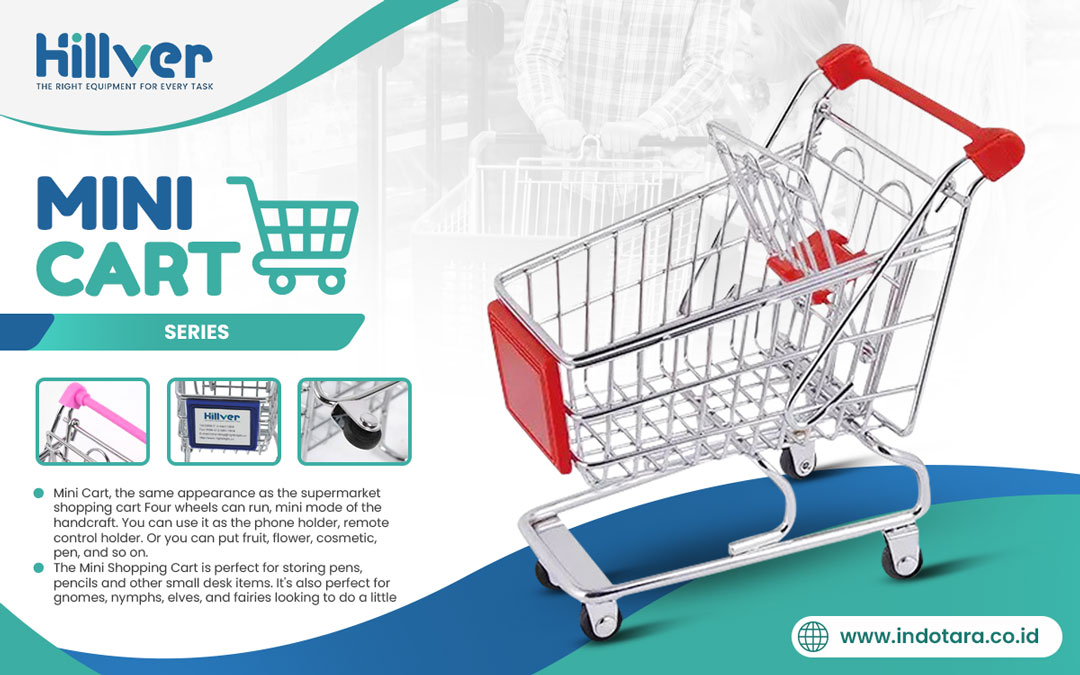 Jual Hillver Shopping Trolley Equipments