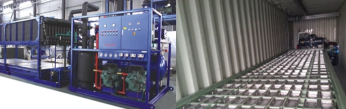 Ice Tube Machine Produksi es skala industri