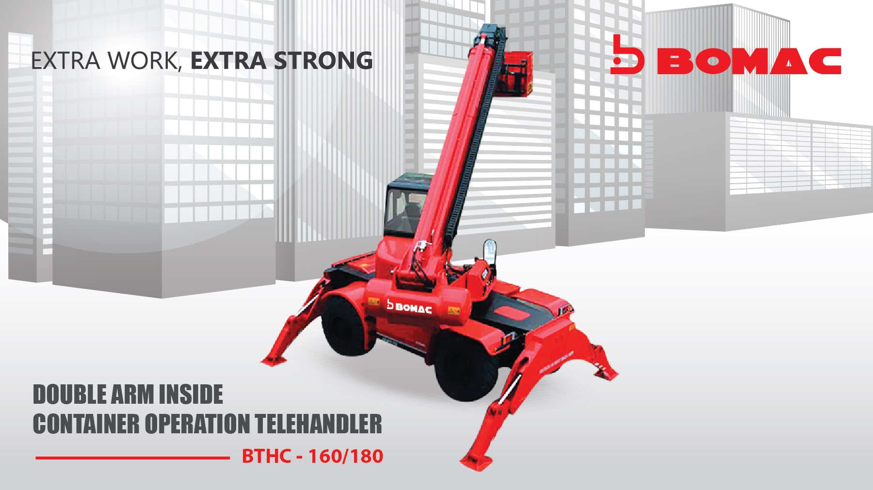 Jual Telehandler, Harga Telehandler, Heavy Duty Telehandler